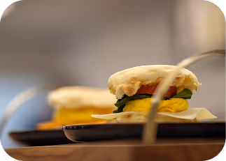 Breakfast sandwiches